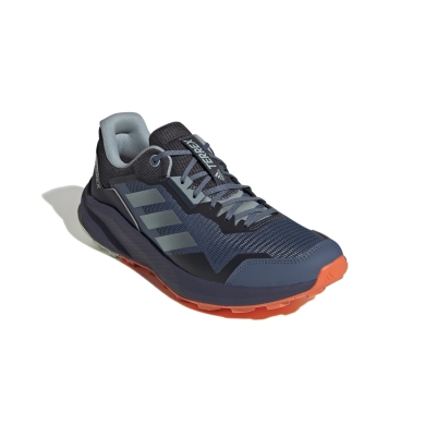 adidas Trail-buty biegowe Terrex Trailrider stalowoniebieskie męskie